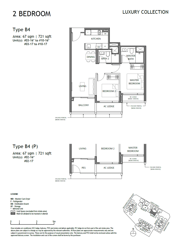 The Robertson Opus floorplan