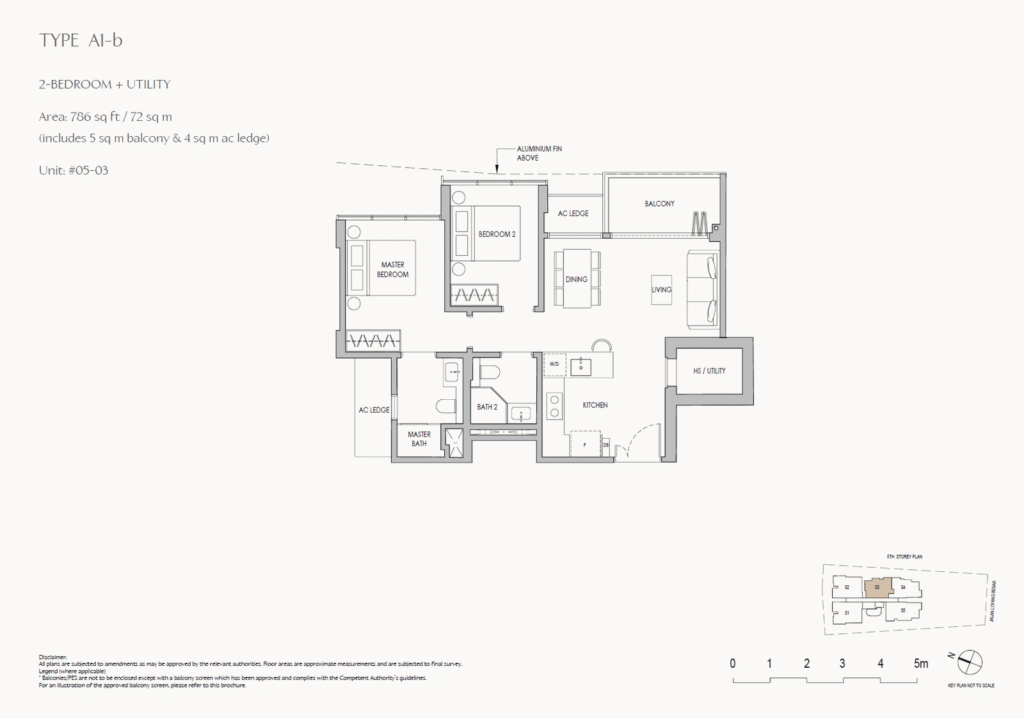 The Shorefront floorplan