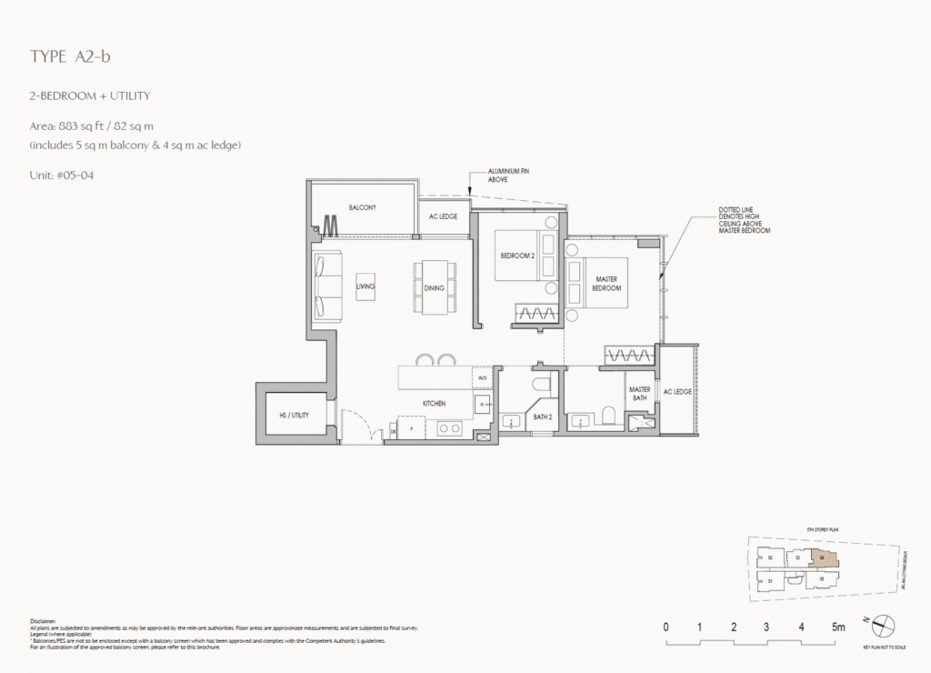 The Shorefront floorplan