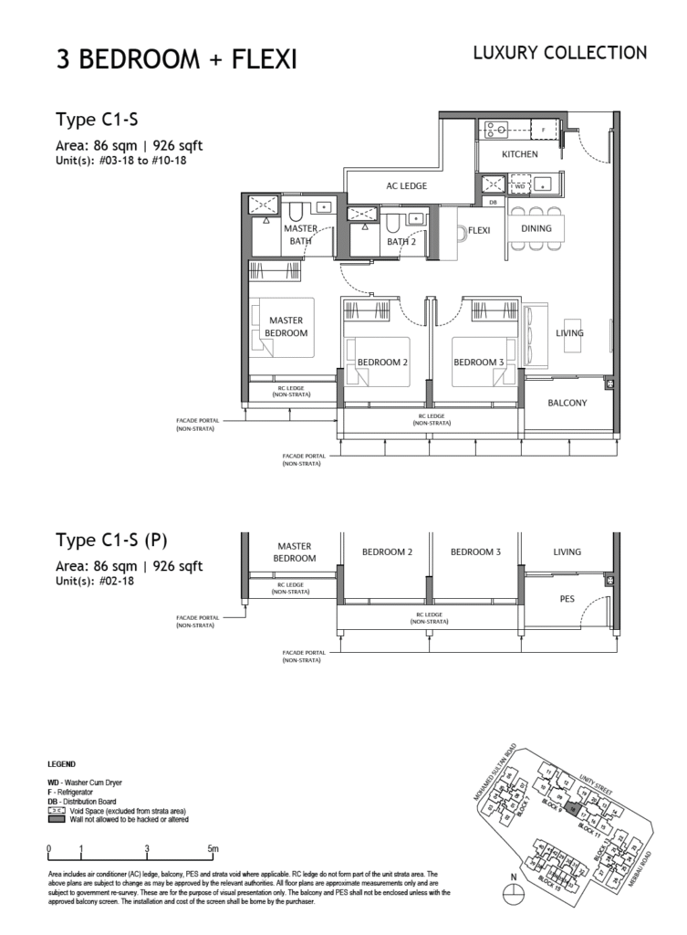 The Robertson Opus floorplan