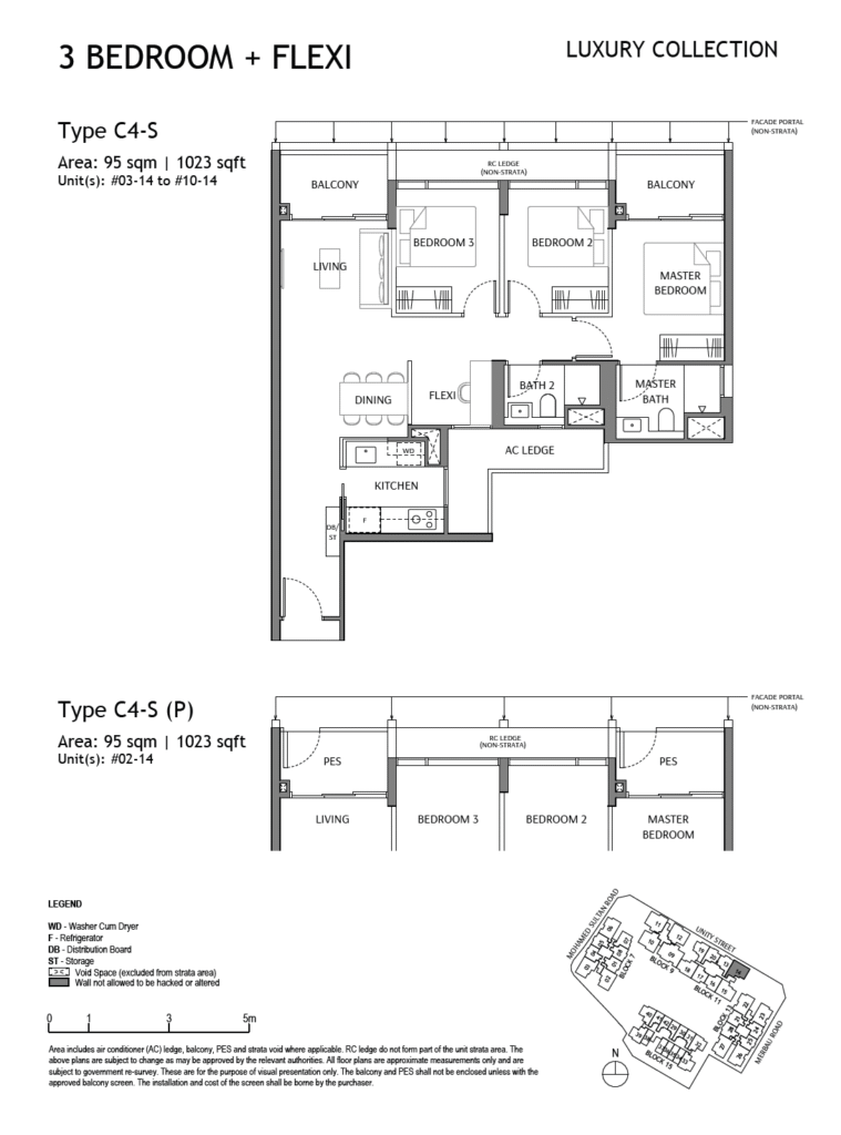 The Robertson Opus floorplan