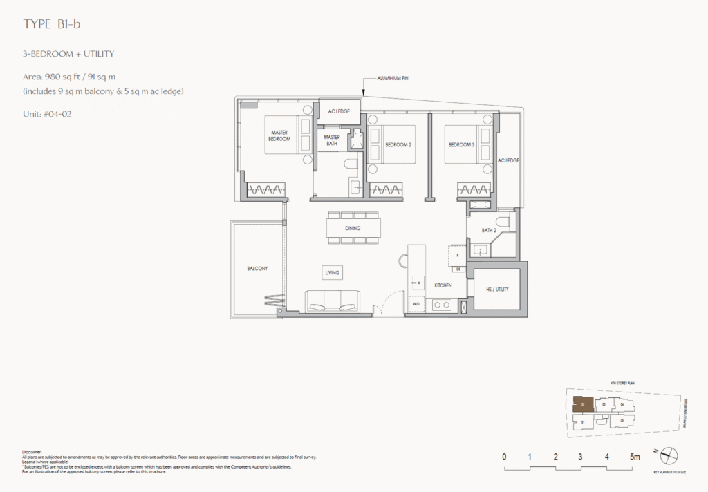 The Shorefront floorplan