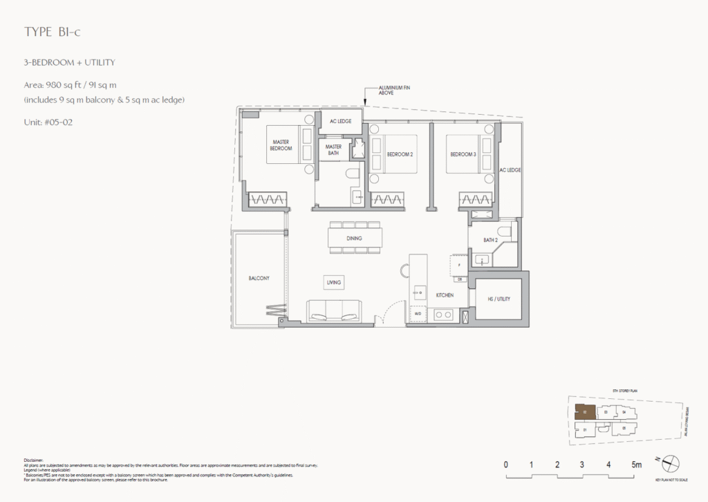 The Shorefront floorplan