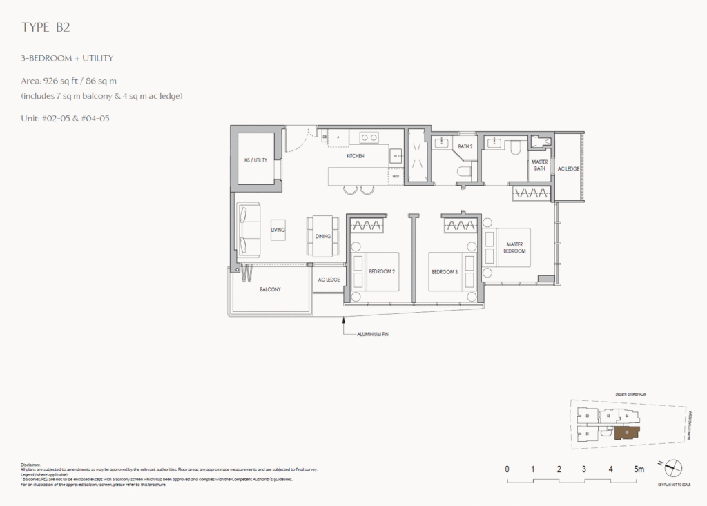 The Shorefront floorplan